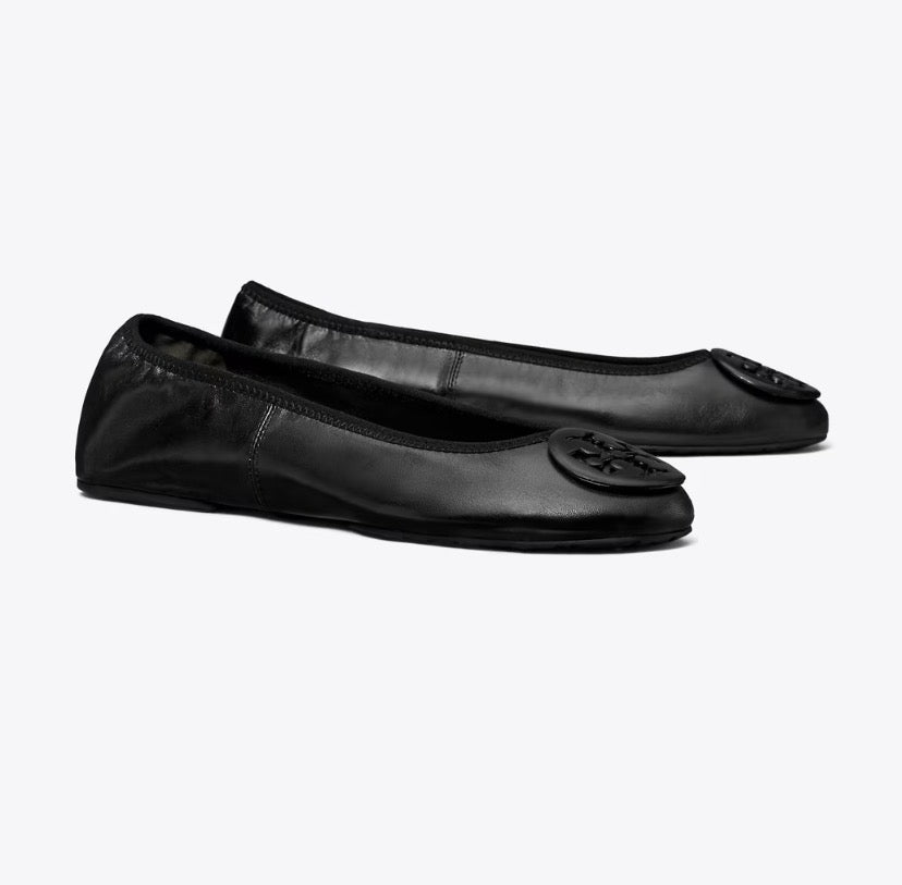 TORY BURCH REVA TRAVEL BALLET  -  Perfect Black