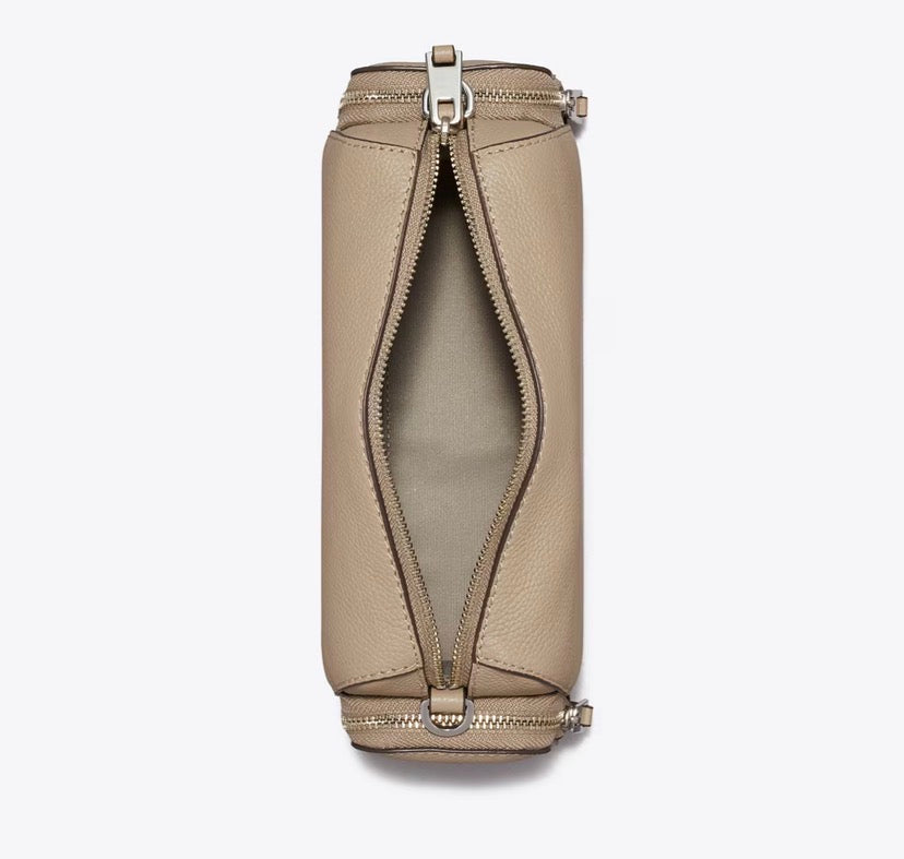 TORY BURCH PERRY VOYAGER CROSSBODY BAG  -  soft cement