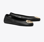 TORY BURCH REVA TRAVEL BALLET  -  Perfect Black / Gold
