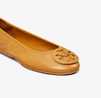 TORY BURCH REVA TRAVEL BALLET  -  Walnut