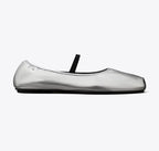 TORY BURCH RUNWAY BALLET   -  Silver / Perfect Black