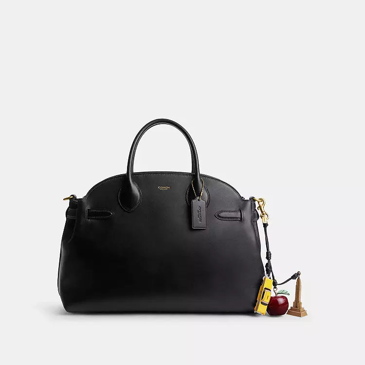 Coach Small New York Cluster Bag Charm -  Brass/Multi