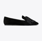 TORY BURCH SMOKING SLIPPER   -  Perfect Black