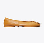 TORY BURCH REVA TRAVEL BALLET  -  Walnut