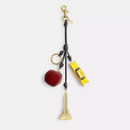 Coach Small New York Cluster Bag Charm -  Brass/Multi