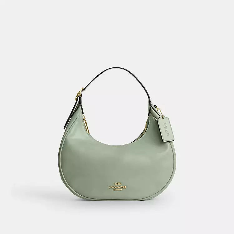 Coach Emily Shoulder Bag   -  Gold/Light Pistachio