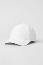 Alo Yoga Performance Off-Duty Cap  -  White/White