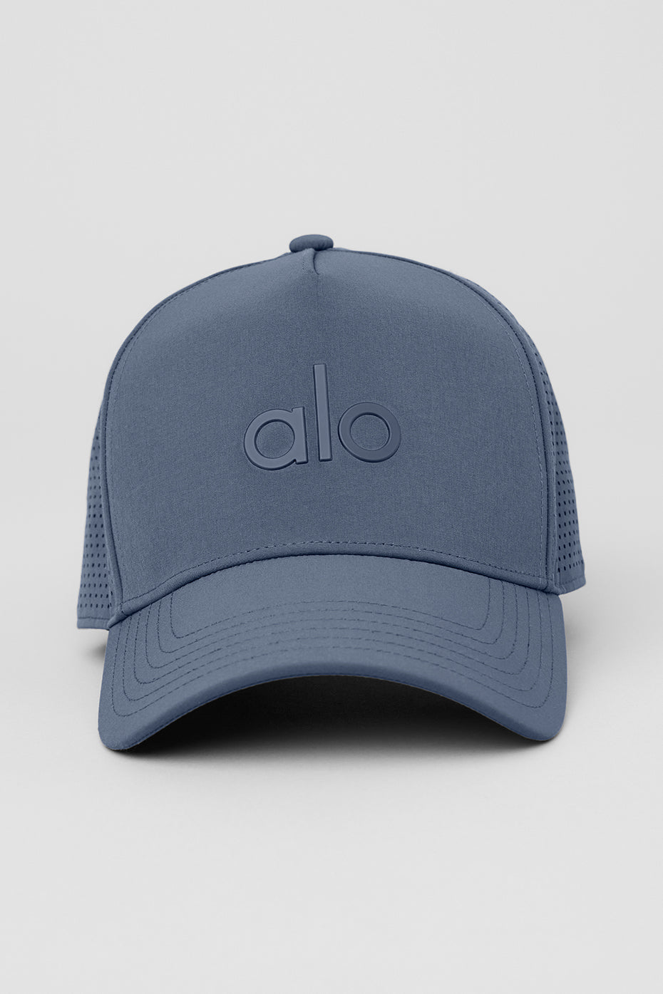 Alo Yoga Performance District Trucker Hat  -  Bluestone