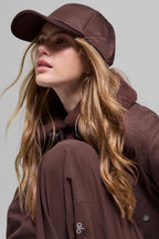 Alo Yoga Satin Off-Duty Cap  -  Brownstone