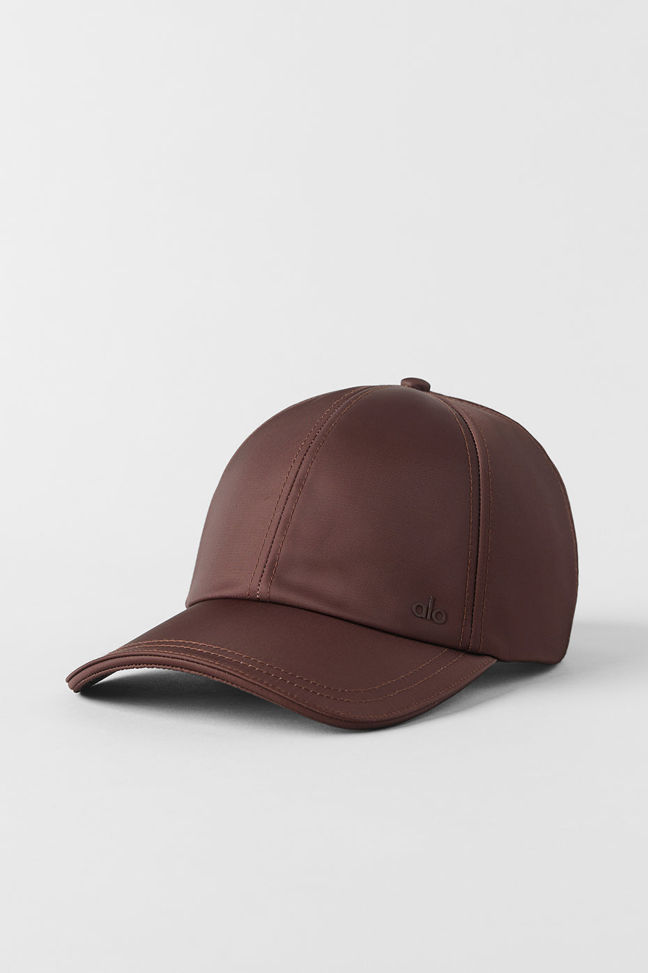 Alo Yoga Satin Off-Duty Cap  -  Brownstone