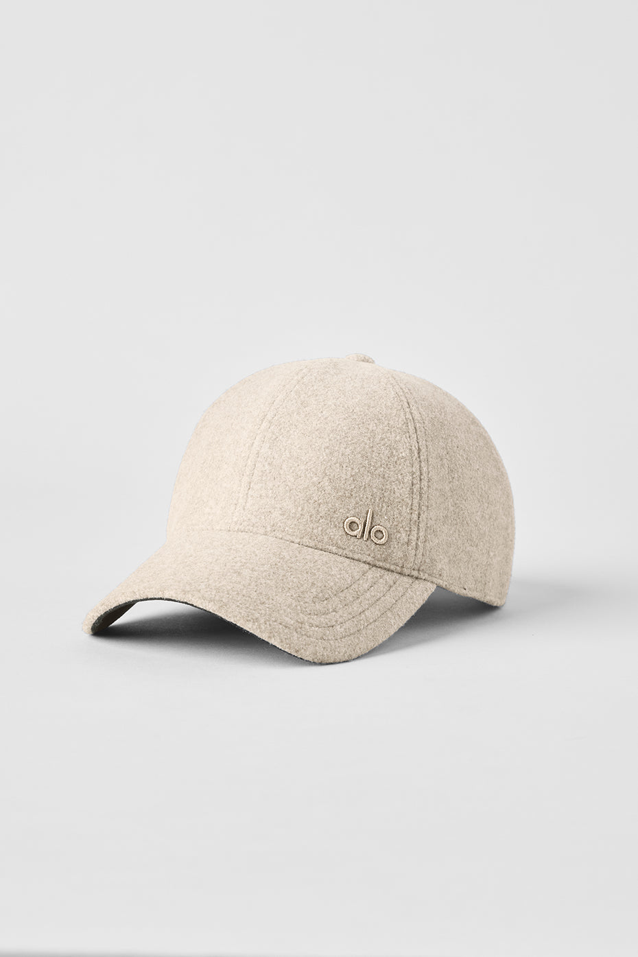 Alo Yoga Prestige Off-Duty Cap  -  Cream Heather