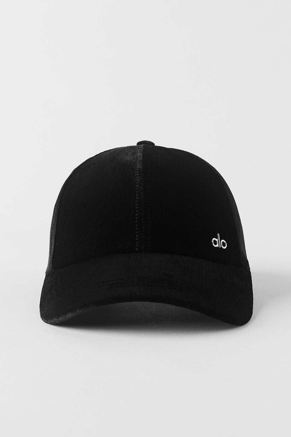 Alo Yoga Velvet Off-Duty Cap  -  Black