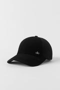 Alo Yoga Velvet Off-Duty Cap  -  Black
