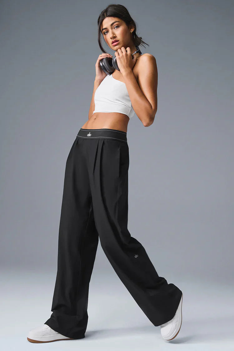 Alo Yoga Suit Up Trouser (Regular)  -  Black - Hemen Teslimde