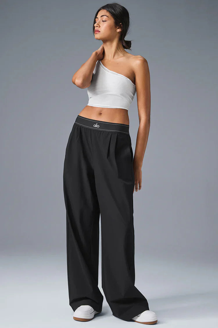 Alo Yoga Suit Up Trouser (Regular)  -  Black - Hemen Teslimde