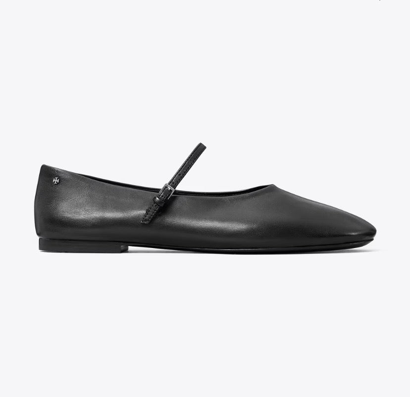 TORY BURCH MARY JANE BALLET  -   Perfect Black