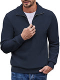 Lässig Corduroy Polo Collar Pullover (US Only)