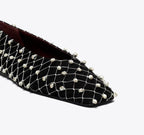 TORY BURCH BELL FLAT   -  Perfect Black