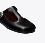 TORY BURCH VIOLET T-STRAP MULE   -  Perfect Black