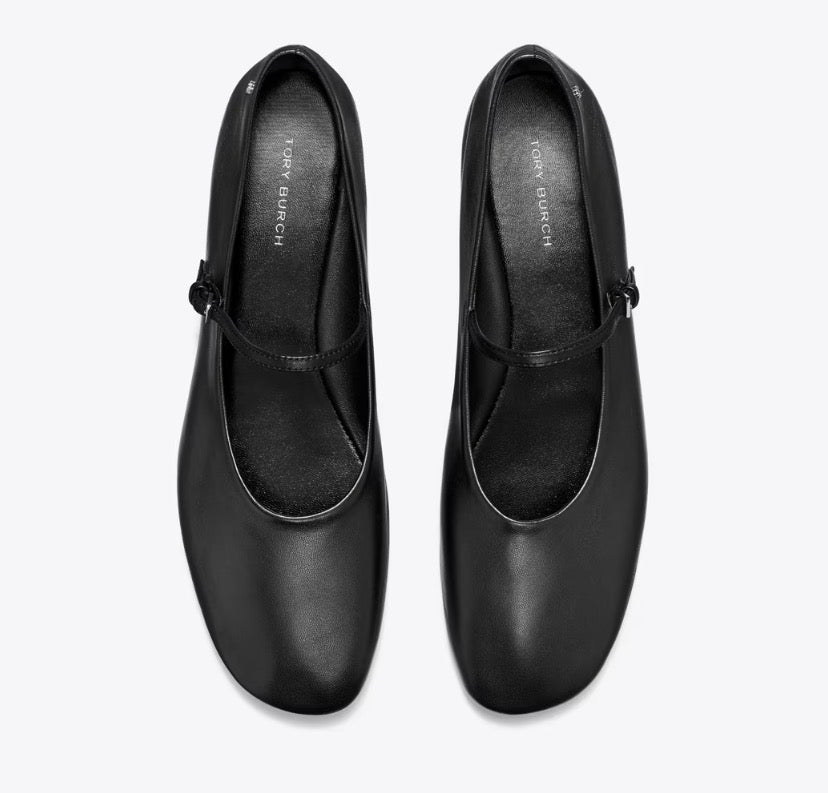 TORY BURCH MARY JANE BALLET  -   Perfect Black