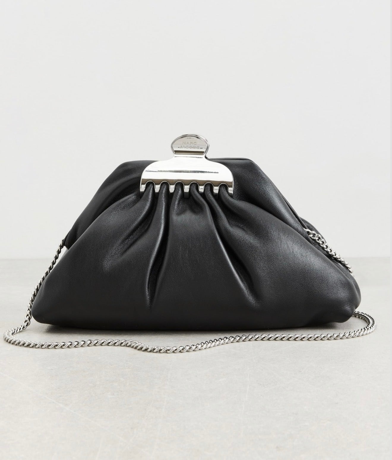 Marc Jacobs The Glam Small Clutch  -  Black