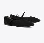 TORY BURCH MARY JANE BALLET  -   Black