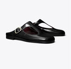 TORY BURCH VIOLET T-STRAP MULE   -  Perfect Black
