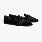 TORY BURCH SMOKING SLIPPER   -  Perfect Black