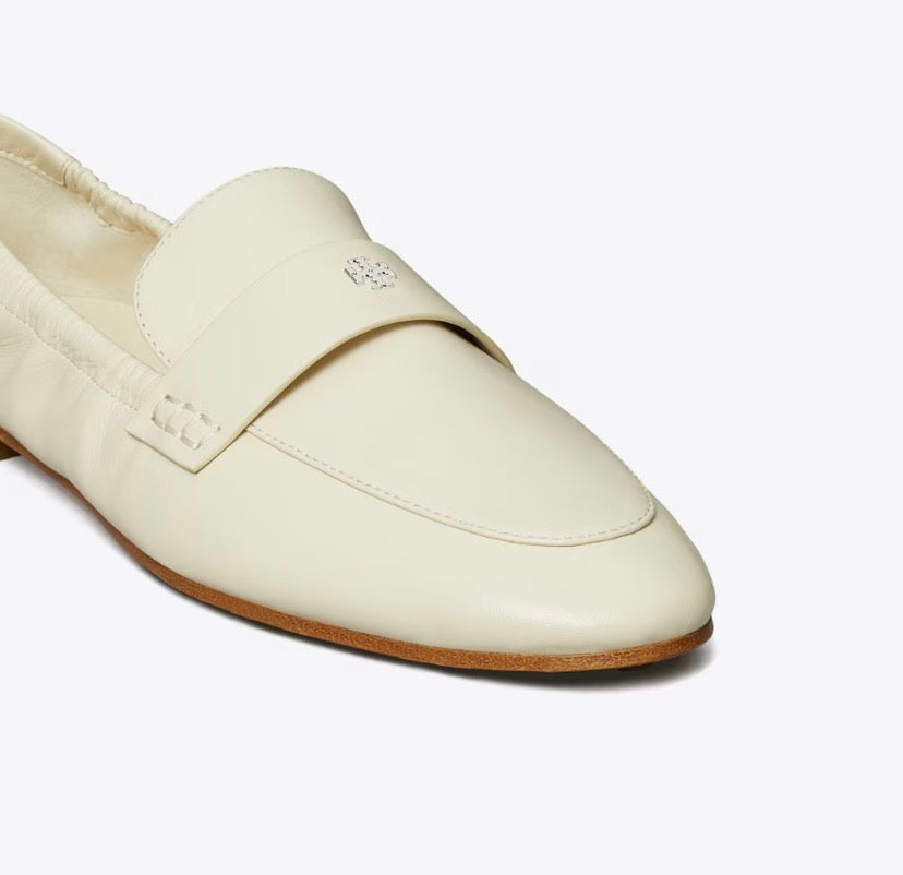 TORY BURCH BALLET LOAFER   -   Light Cream