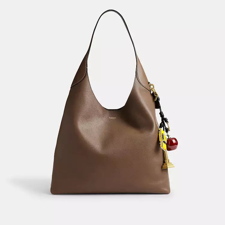 Coach Small New York Cluster Bag Charm -  Brass/Multi