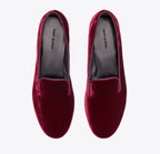 TORY BURCH SMOKING SLIPPER   -  Dark Carmine