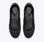TORY BURCH REVA TRAVEL BALLET  -  Perfect Black