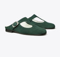 TORY BURCH VIOLET T-STRAP MULE   -  Warm Teal