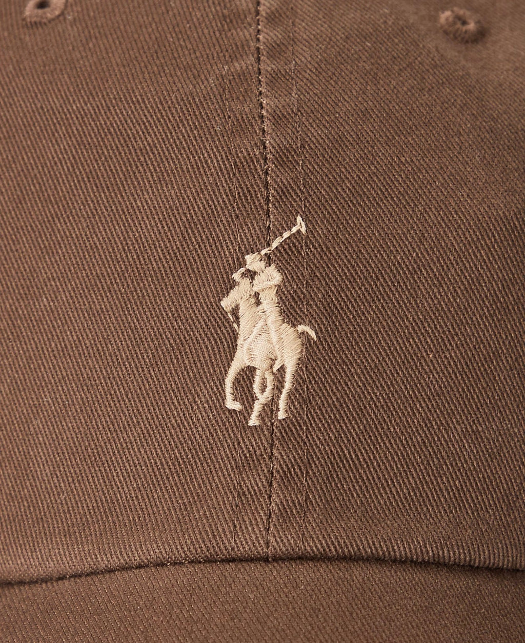 Ralph Lauren The Iconic Cotton Chino Ball Cap  -  Cooper Brown - Hemen Teslimde