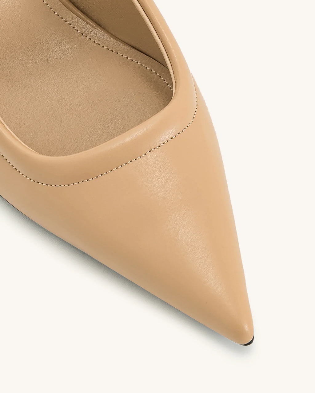 JW PEI Helena Weave Pierced Mules  - Khaki