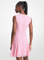 Michael Kors Lace Mini Dress-CARNATION