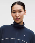 Lululemon Court Rival Tennis Track Jacket-Club Blue/White