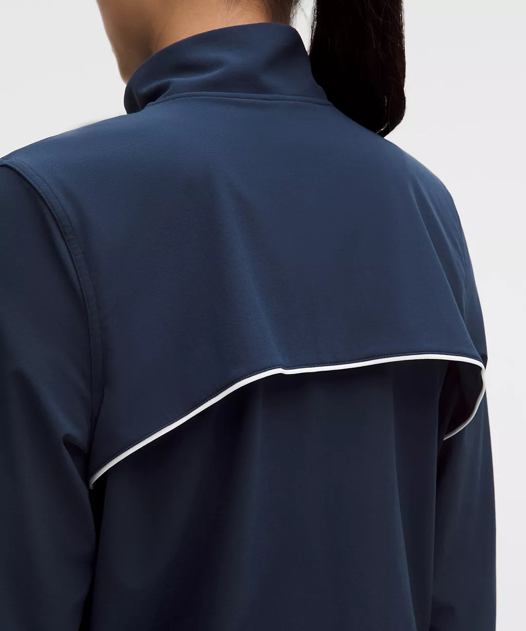Lululemon Court Rival Tennis Track Jacket-Club Blue/White