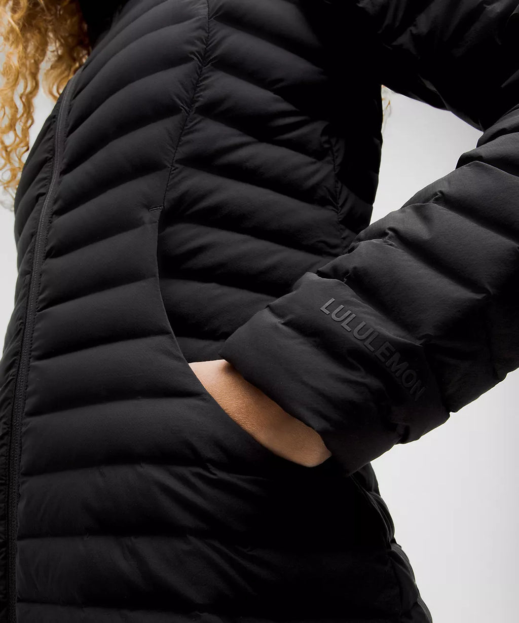 Lululemon Pack It Down Long Jacket-Black