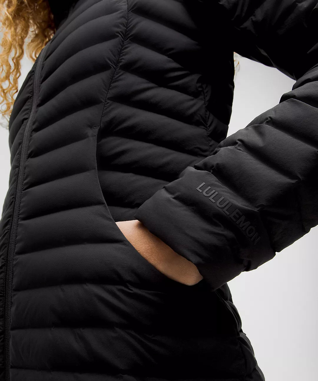 Lululemon Pack It Down Long Jacket-Black