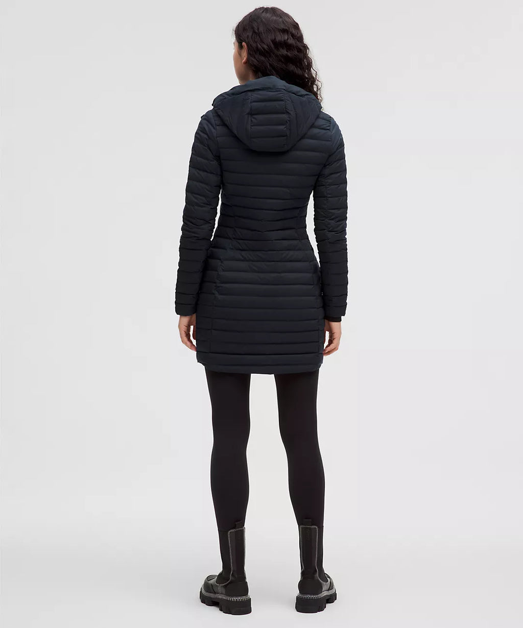 Lululemon Pack It Down Long Jacket-True Navy