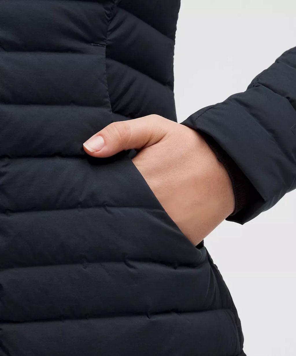 Lululemon Pack It Down Long Jacket-True Navy