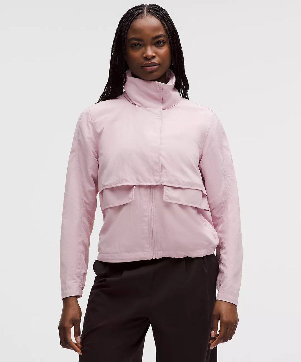 Lululemon Always Effortless Classic-Fit Jacket-Porcelain Pink
