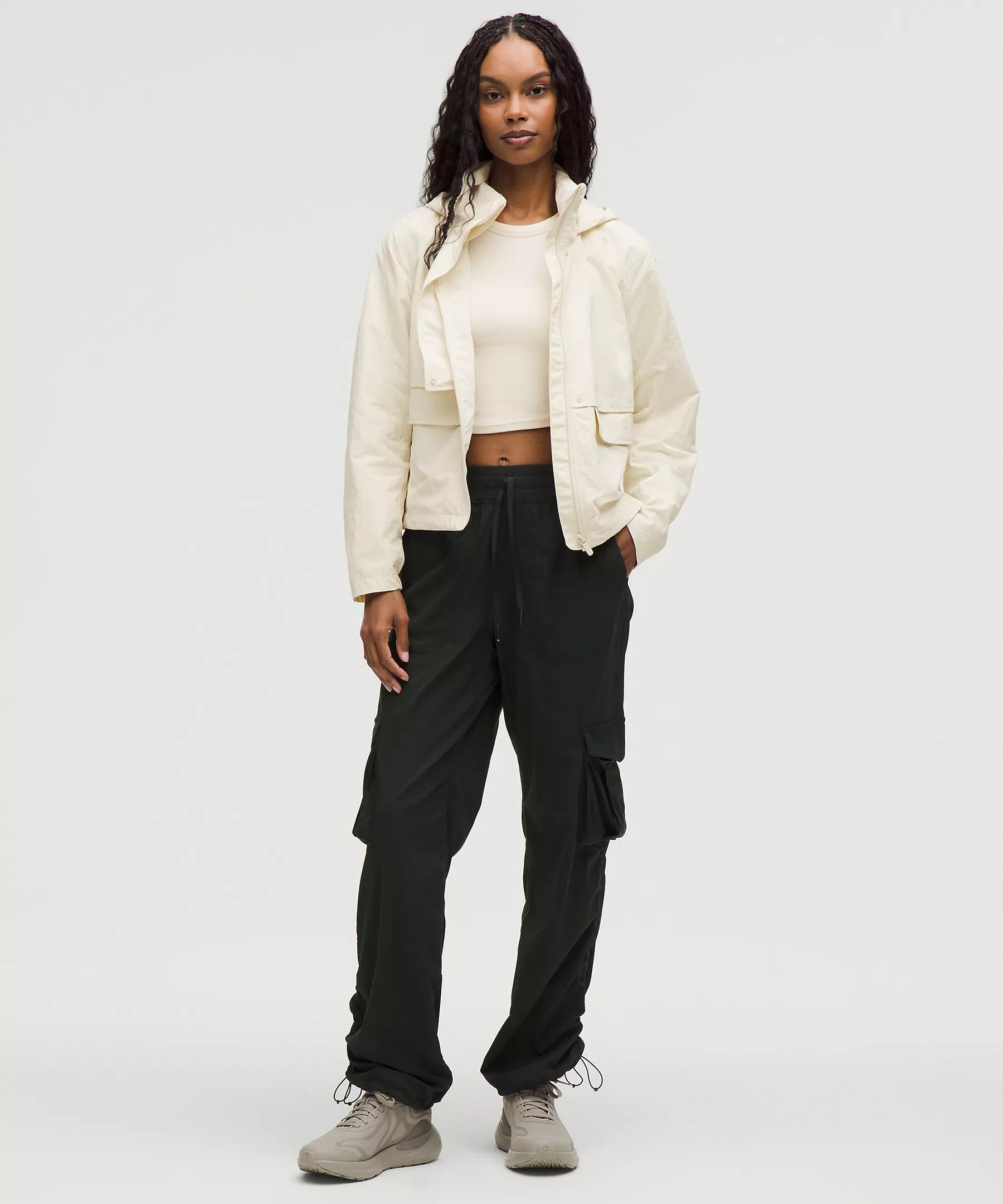 Lululemon Always Effortless Classic-Fit Jacket-Light Ivory