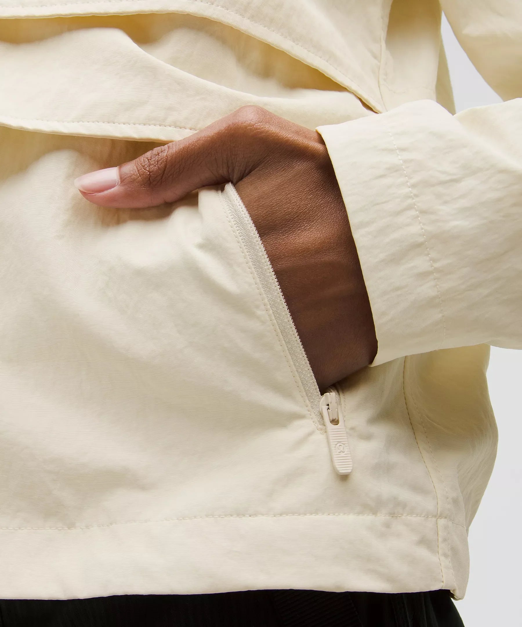 Lululemon Always Effortless Classic-Fit Jacket-Light Ivory