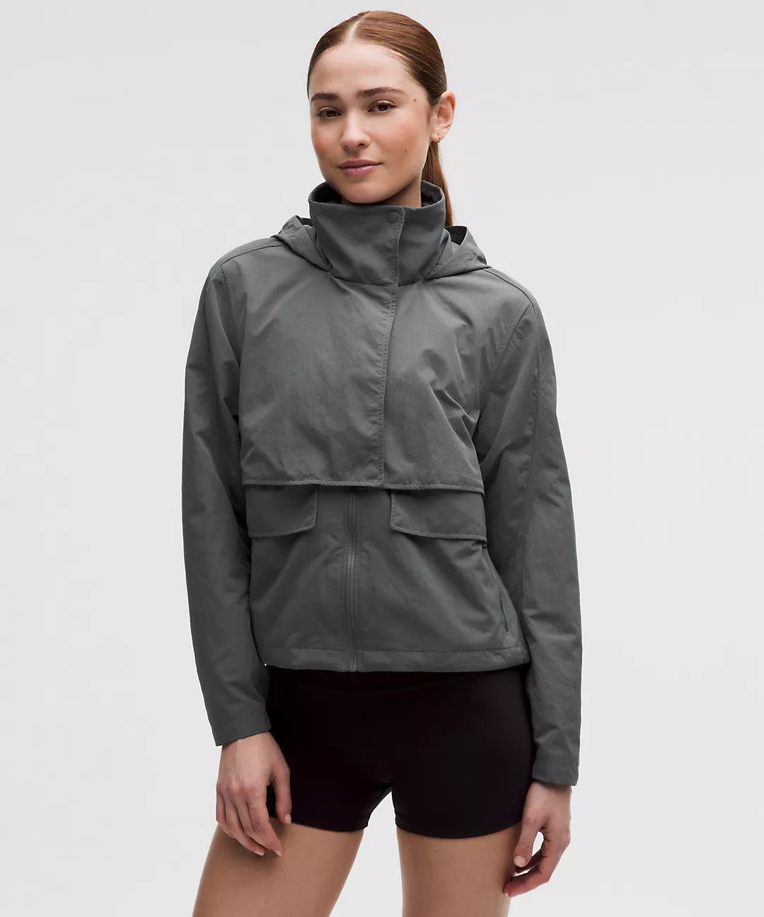 Lululemon Always Effortless Classic-Fit Jacket-Onyx Grey