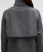 Lululemon Always Effortless Classic-Fit Jacket-Onyx Grey
