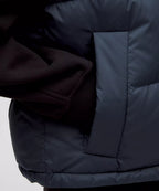 Lululemon Wunder Puff 600-Down-Fill Cropped Vest-True Navy