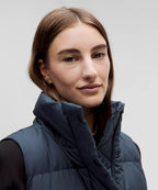 Lululemon Wunder Puff 600-Down-Fill Cropped Vest-True Navy