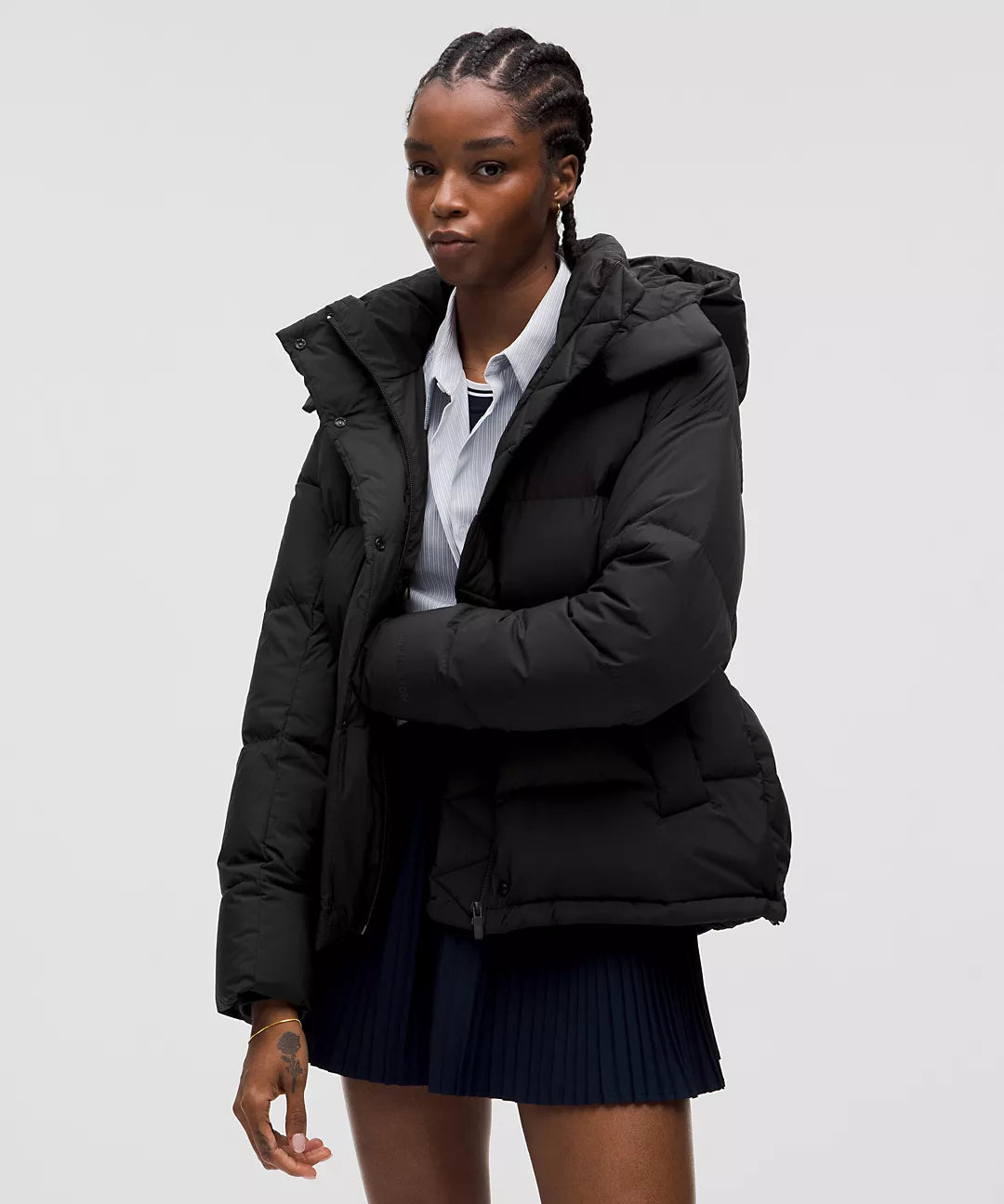 Lululemon Women's Wunder Puff 600-Down-Fill Jacket-Black